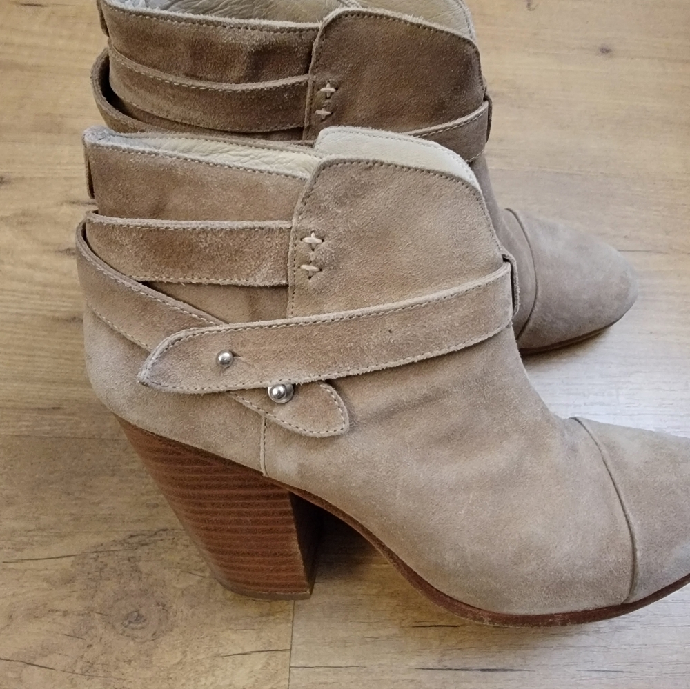 rag & bone Harrow Suede Ankle Booties - Picture 2 of 10